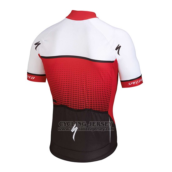 Men's Specialized SL Expert Cycling Jersey Bib Short 2018 White Red